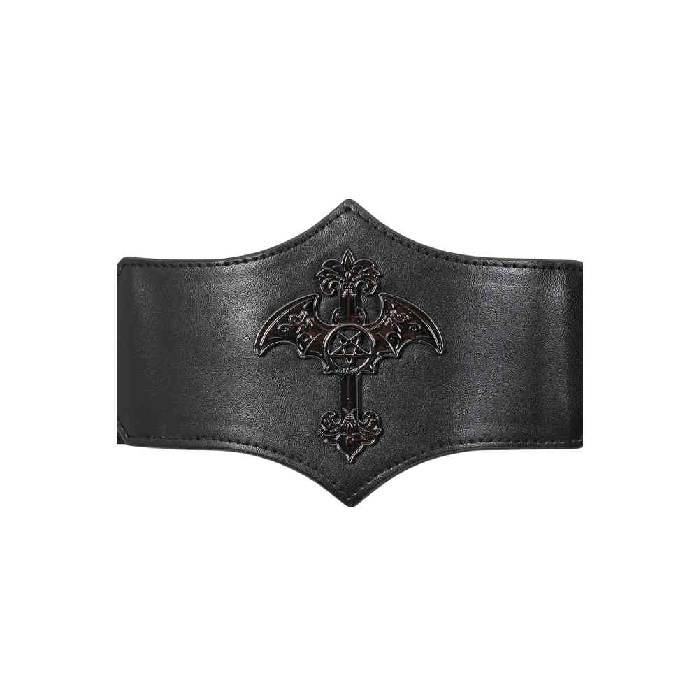 Banned - Wicked Waistband Taille riem - Zwart